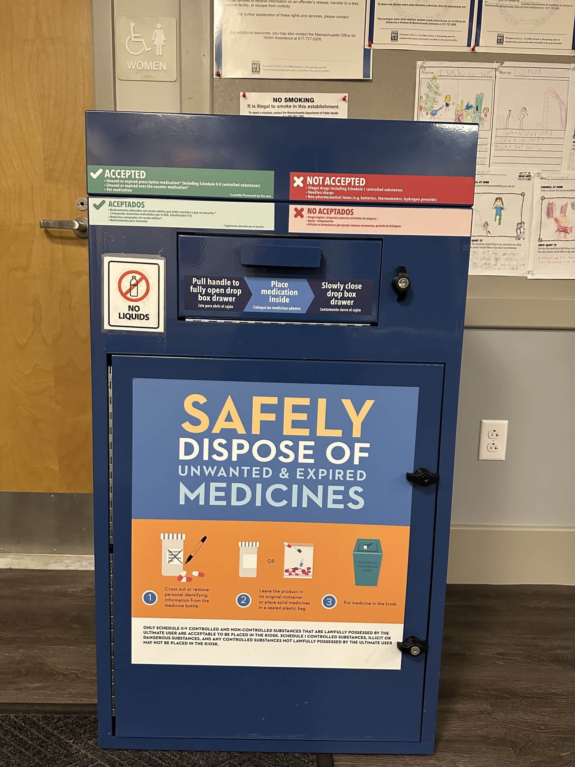 Medication Disposal Box
